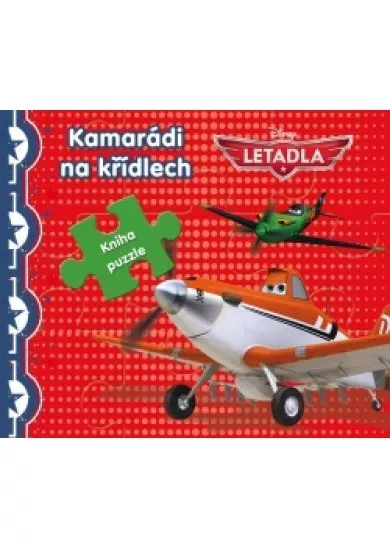 Letadla - Kniha puzzle - Poskládej si pohádku 