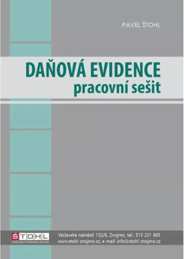 Daňová evidence - pracovní sešit 2023