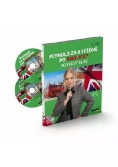 Plynulo za 4 týždne po anglicky-Pons-jazykový kurz+ 2CD