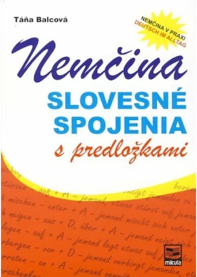 Nemčina - slovesné spojenia s predložkami