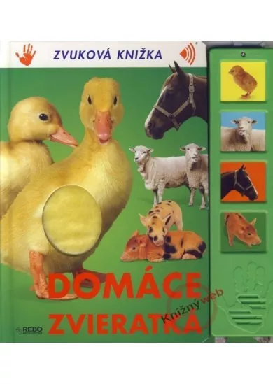 Domáce zvieratká - Zvuková knižka