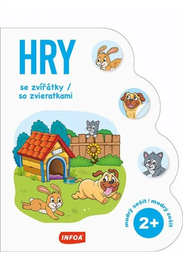 Hry so zvieratkami 2 + modrý zošit