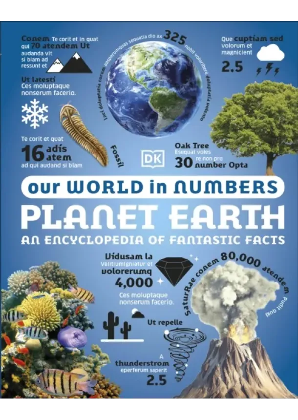  DK - Our World in Numbers Planet Earth