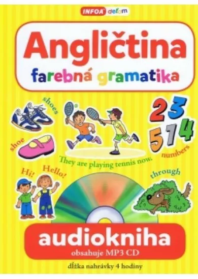 Angličtina- farebná gramatika - audiokniha  ( MP3 CD)
