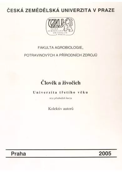 Člověk a živočich