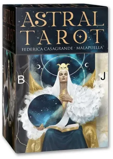 Astral Tarot - 78 cards with book