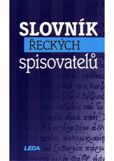 Slovník řeckých spisovatelů