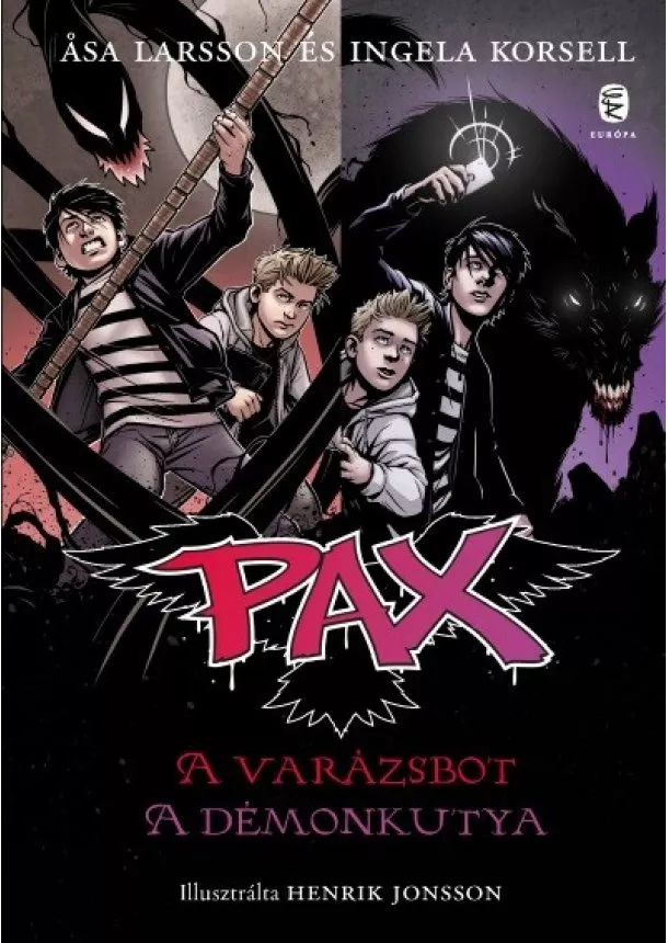 Asa Larsson - A varázsbot, A démonkutya - PAX-sorozat 1-2.