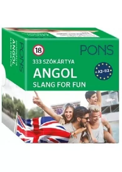 PONS 333 szókártya angol - Slang for Fun