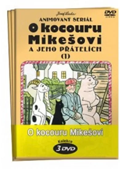 O kocouru Mikešovi 1 - 3 / kolekce 3 DVD