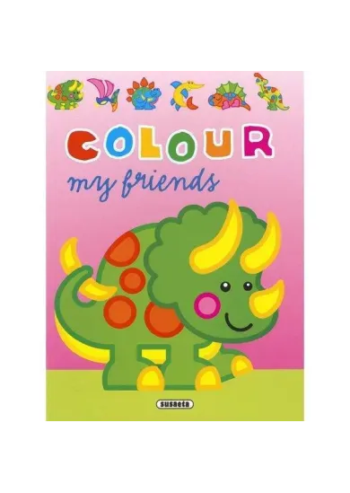 Colour my friends - Dino