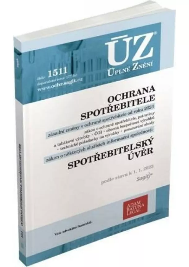 ÚZ 1511 Ochrana spotřebitele