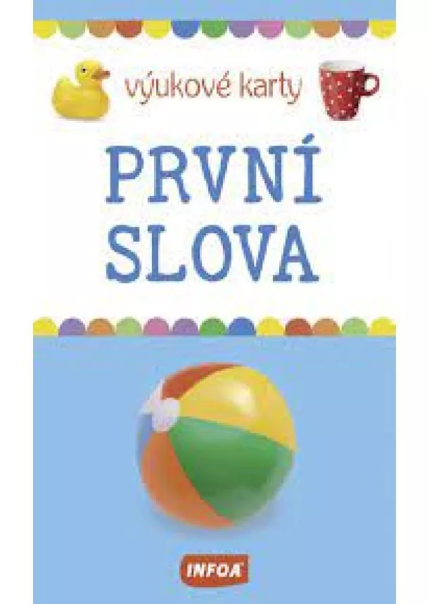 kol. - Výukové karty (krabička) - První slova