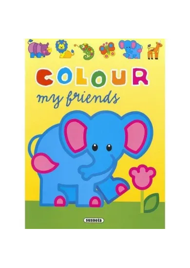 Colour my friends - Elephant
