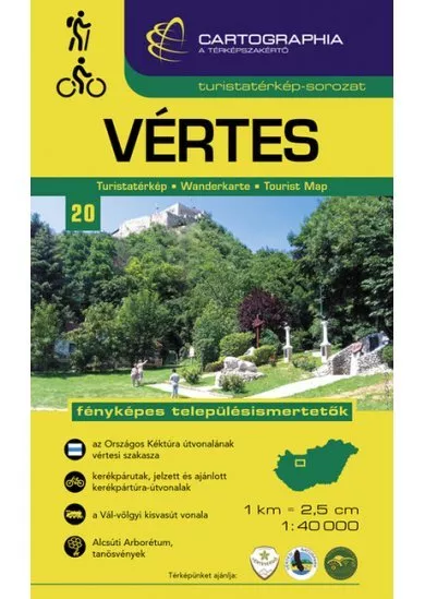 Vértes - Turistatérkép-sorozat 20.