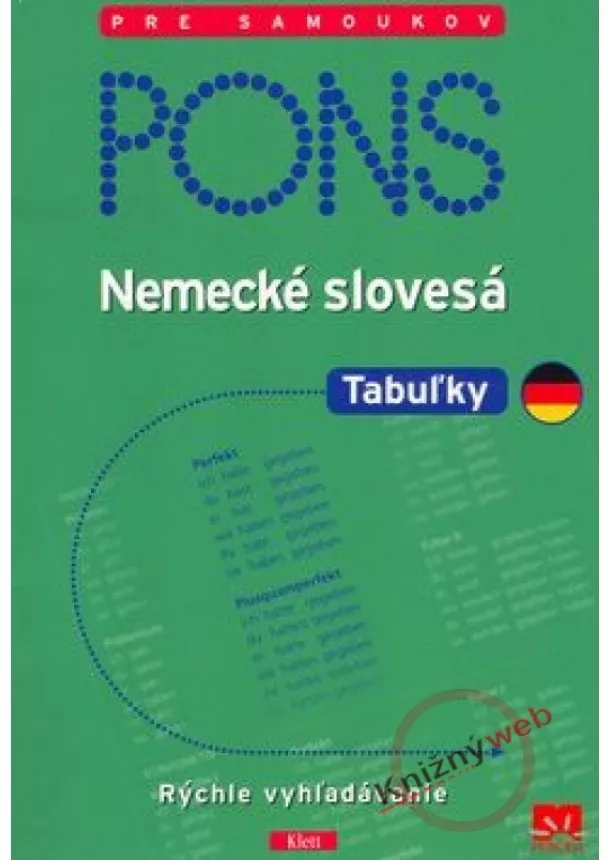 Eva Maria Weermann - Nemecké slovesá - PONS - tabuľky