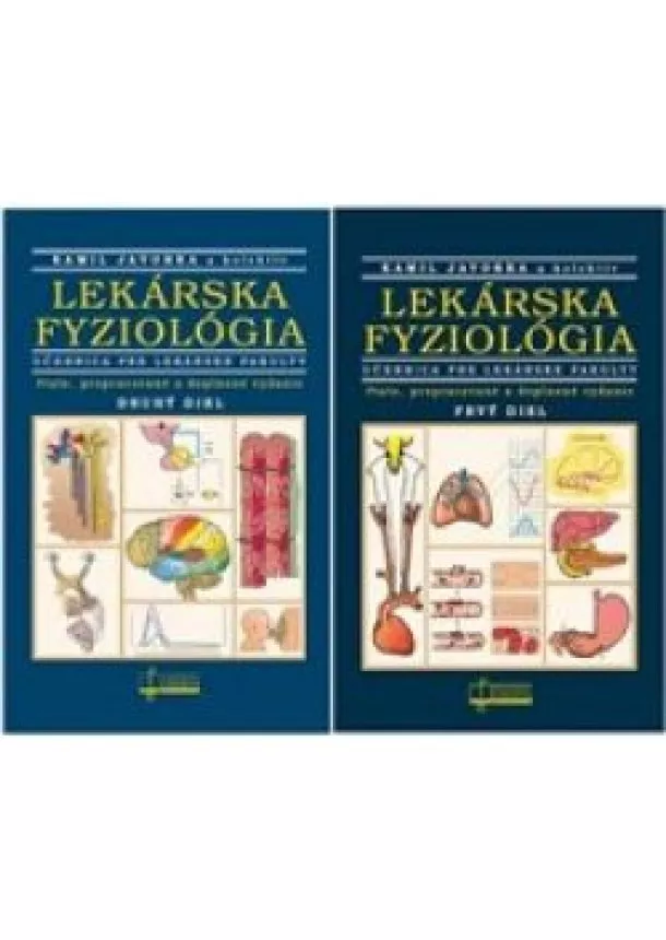 Kamil Javorka, kolektiv - Lekárska fyziológia 1+2 zväzok (Komplet)