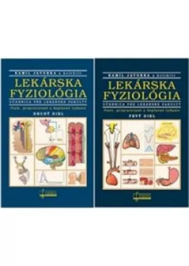 Lekárska fyziológia 1+2 zväzok (Komplet)