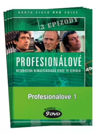Profesionálové 1. - kolekce 9 DVD