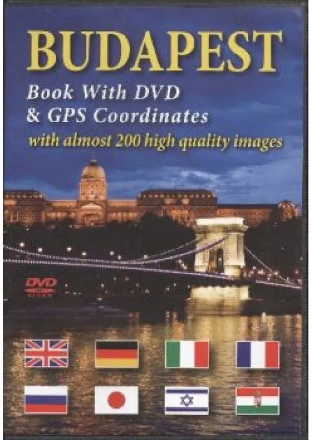 VÁLOGATÁS - BUDAPEST BOOK WITH DVD & GPS COORDINATES WITH ALMOST 200 HIGH QUALITY IMAGES