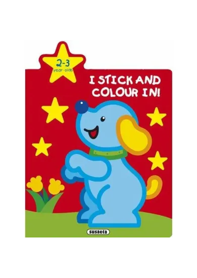 I stick and colour in!  - Dog  2-3 year