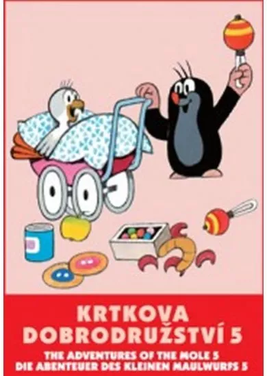 Krtkova dobrodružství 5. - DVD
