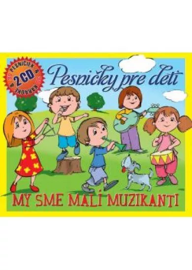CD-My sme malí muzikanti- 2 CD