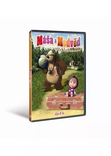 Máša a medvěd - Velké dobrodružství - DVD (část šestá)