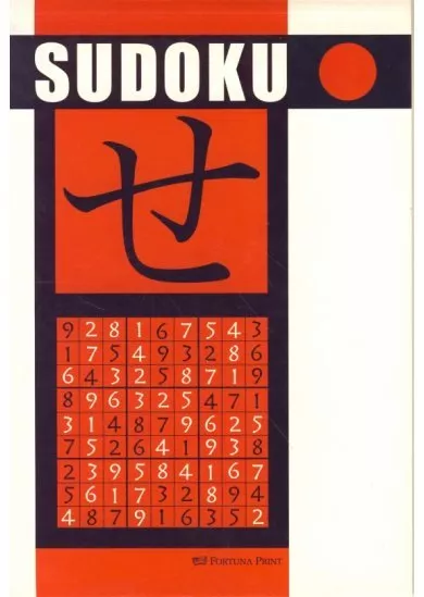 Sudoku (červená) - Fortuna Print