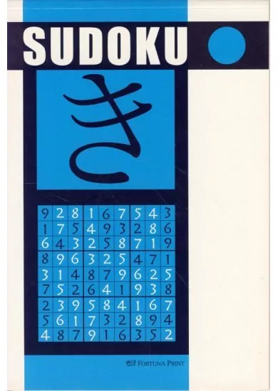 Sudoku (modrá) - Fortuna Print