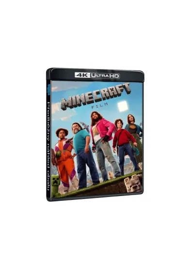 Minecraft Film  (Steelbook - Motiv night scene s plastovým rukávem) - (UHD+BD)