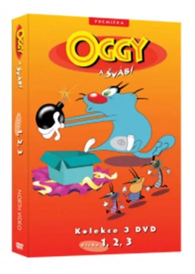 Oggy a švábi 1 - 3 / kolekce 3 DVD