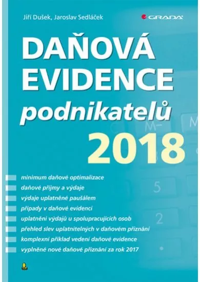 Daňová evidence podnikatelů 2018