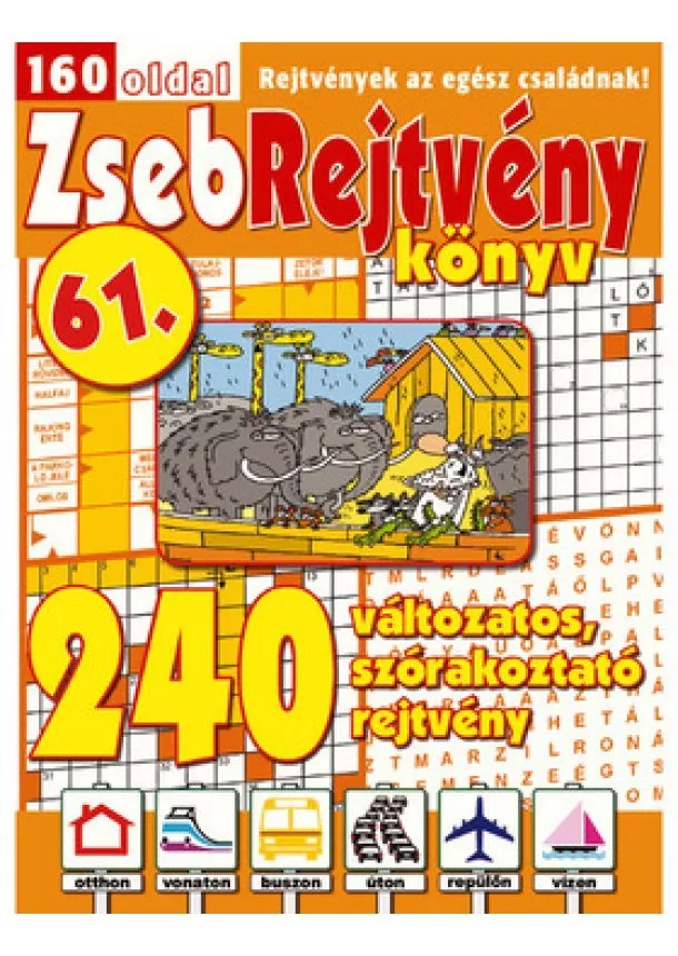 Zsebrejtvény könyv 61.