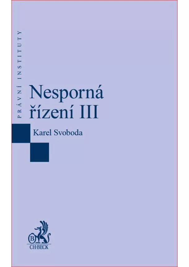 Karel Svoboda - Nesporná řízení III