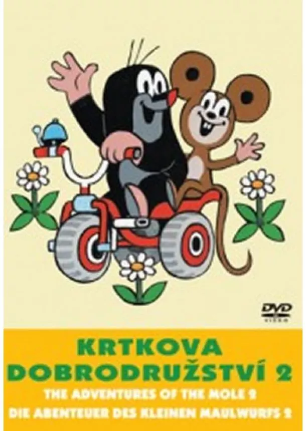 Zdeněk Miler - Krtkova dobrodružství 2. - DVD