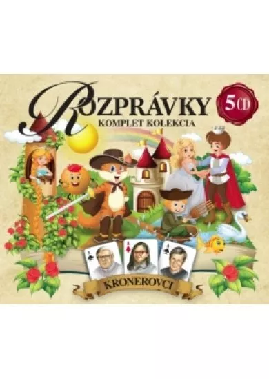 5CD BOX Rozprávky Krónerovci