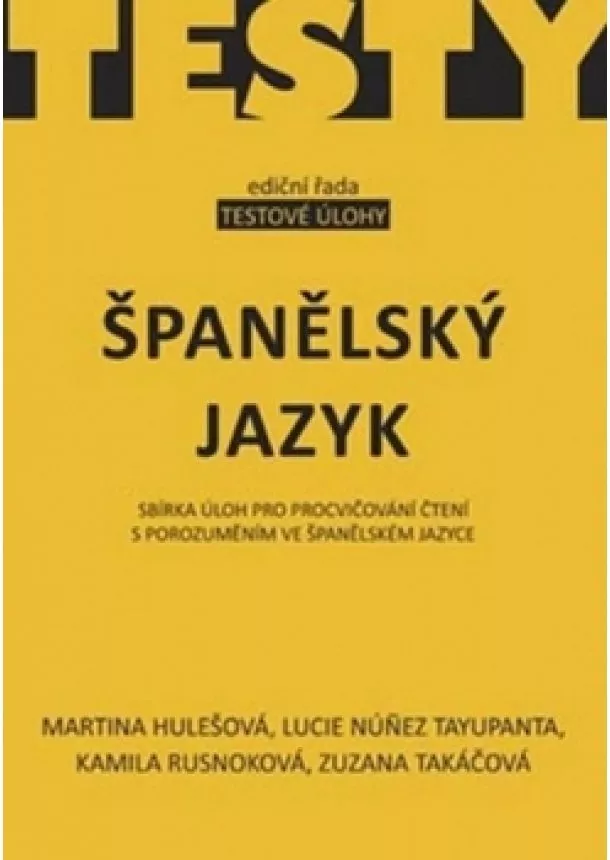 M. Hulešová a kolektiv - Španělský jazyk