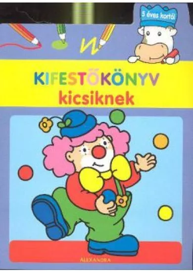 KIFESTŐKÖNYV KICSIKNEK 5 ÉVES KORTÓL
