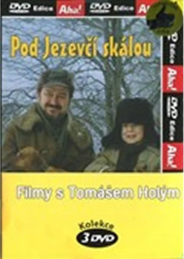 autor neuvedený - Filmy s Tomášem Holým - kolekce 3 DVD