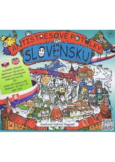 Antistresové potulky po Slovensku - ilustrovaný turistický sprievodca