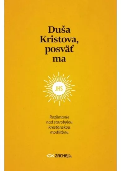 Duša Kristova, posväť ma - Rozjímanie nad starobylou kresťanskou modlitbou