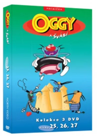 Oggy a švábi 25 - 27 / kolekce 3 DVD