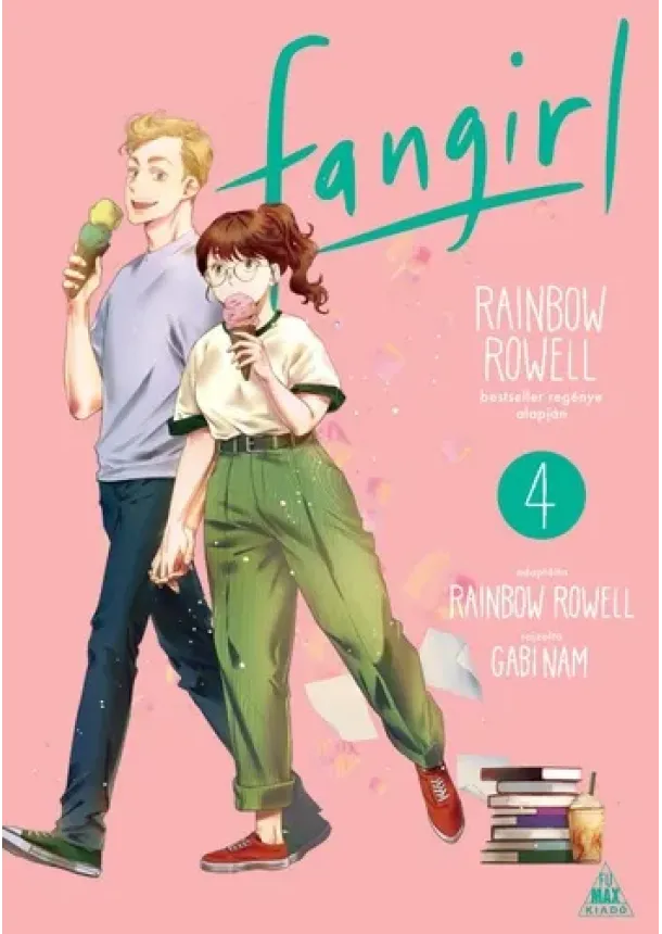 Rainbow Rowell - Rainbow Rowell: Fangirl 4. (képregény manga)