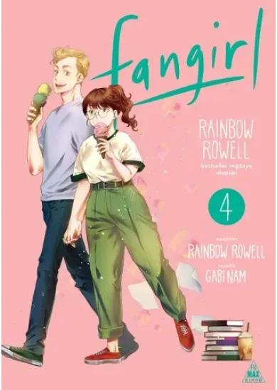 Rainbow Rowell: Fangirl 4. (képregény manga)