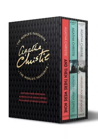 The World´s Favourite (And Then There were None, Murder on the Orient Express, The Murder of Roger Ackroyd)