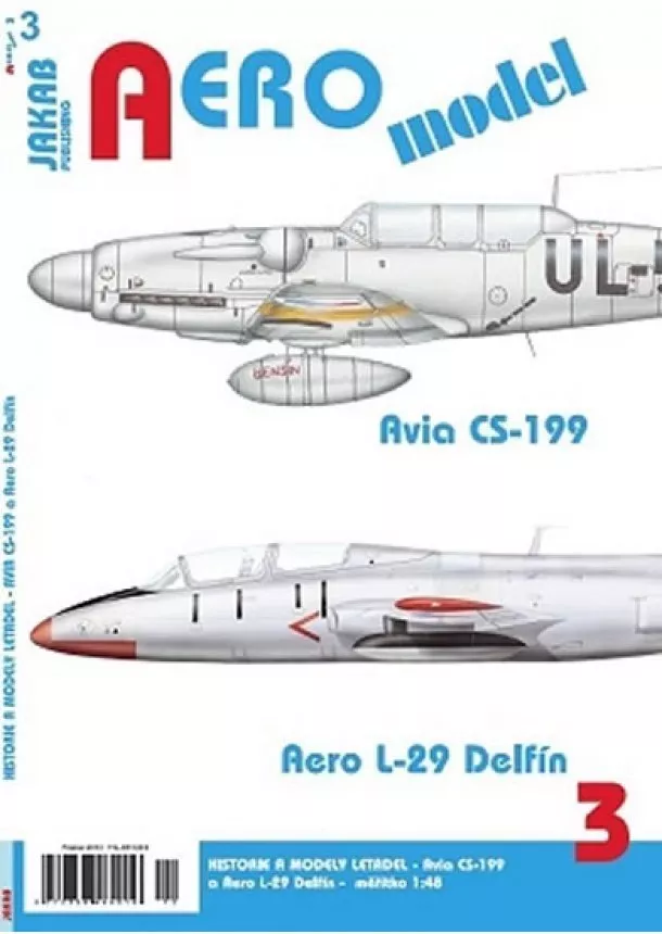 autor neuvedený - AEROmodel 3 - Avia CS-199 a AERO L-29 De