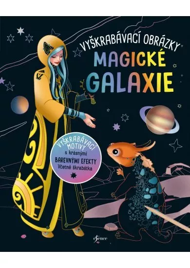 Vyškrabávací obrázky: Magické galaxie