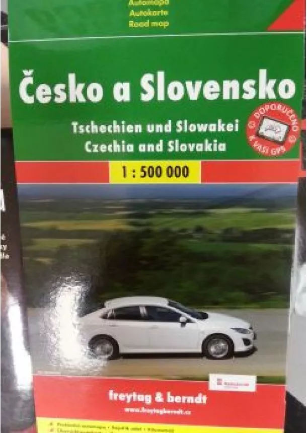 Kolektív - Česko a Slovensko automapa 1:500 000