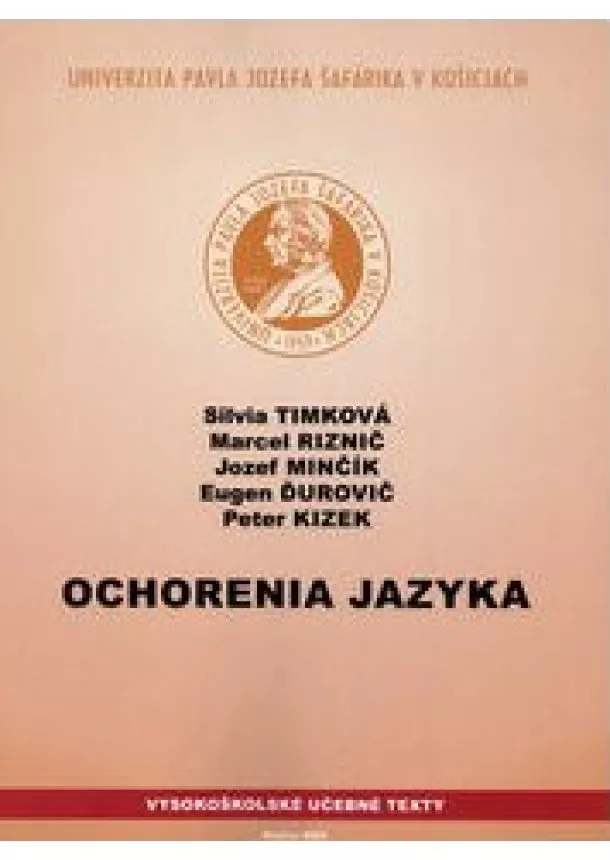 Silvia Timková, Marcel Riznič - Ochorenia jazyka